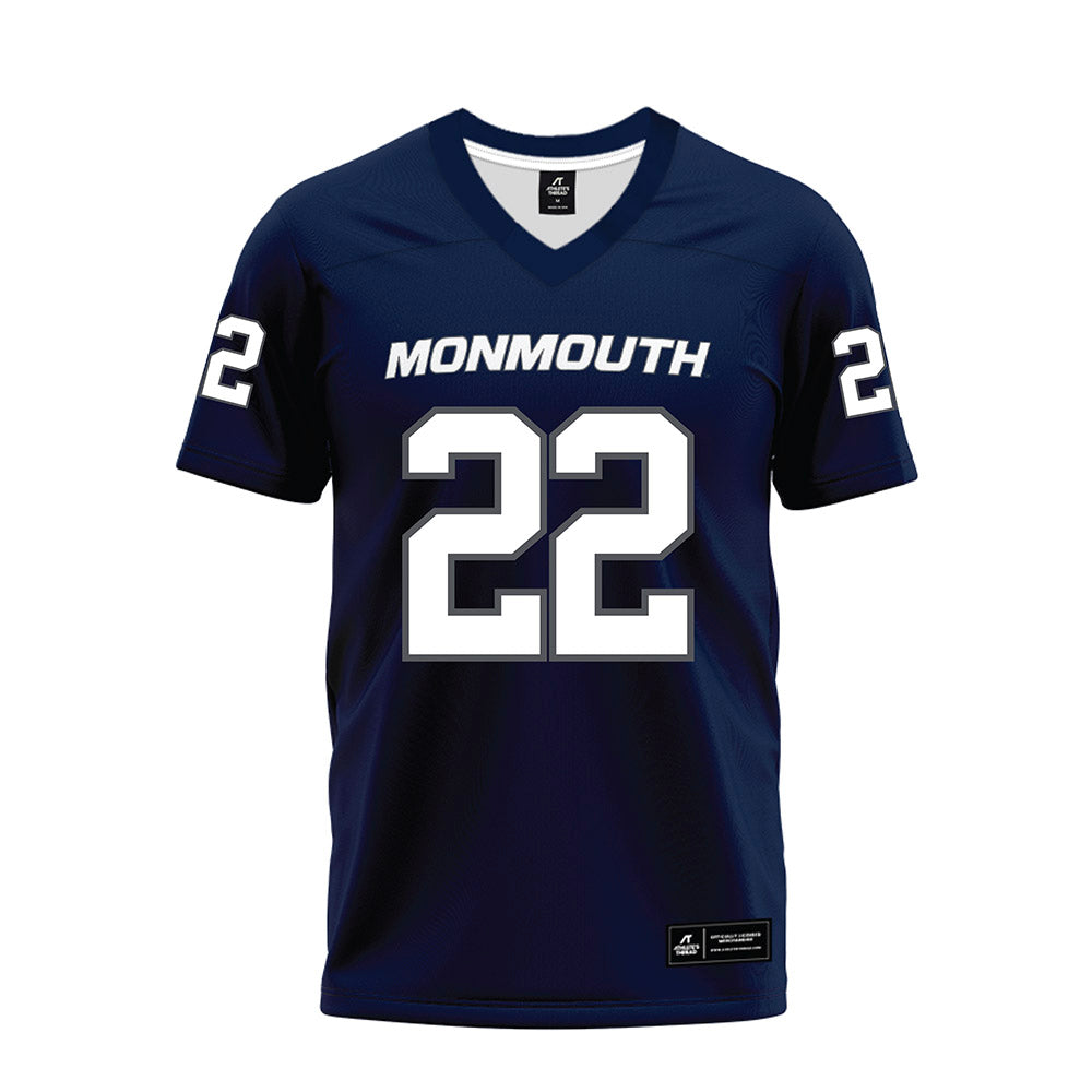 Monmouth - NCAA Football : Nazir Treadwell - Premium Football Jersey-0