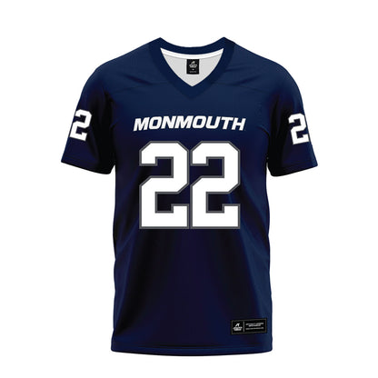 Monmouth - NCAA Football : Nazir Treadwell - Premium Football Jersey-0