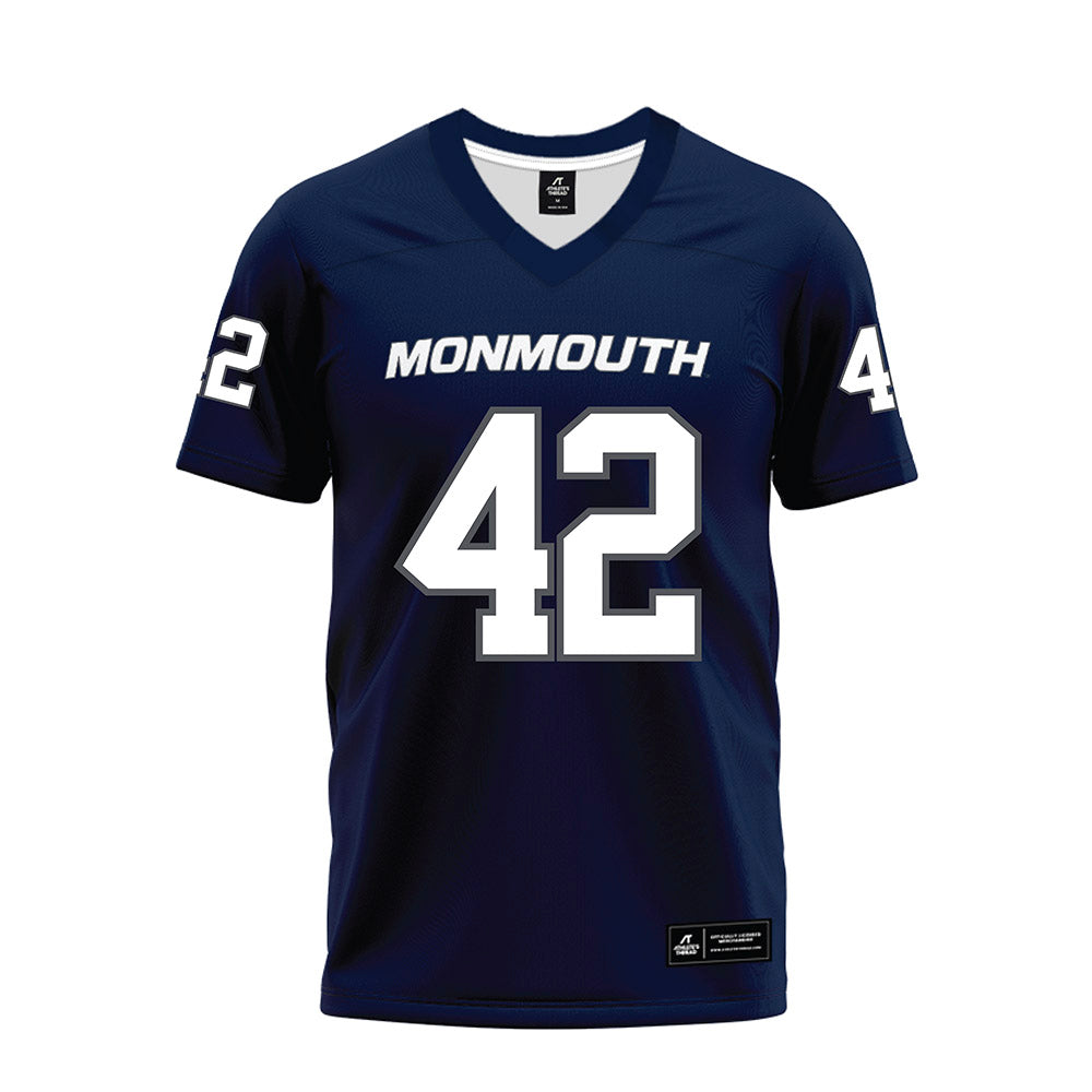 Monmouth - NCAA Football : Nolan Carter - Premium Football Jersey-0