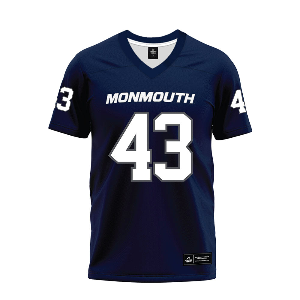Monmouth - NCAA Football : Jake Davis - Premium Football Jersey-0
