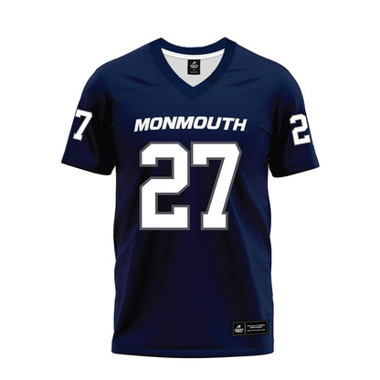 Monmouth - NCAA Football : Spencer Kishbaugh - Premium Football Jersey-0