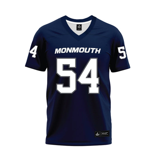 Monmouth - NCAA Football : Luke King - Premium Football Jersey-0