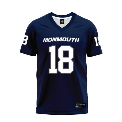 Monmouth - NCAA Football : Brad Seiss - Premium Football Jersey-0