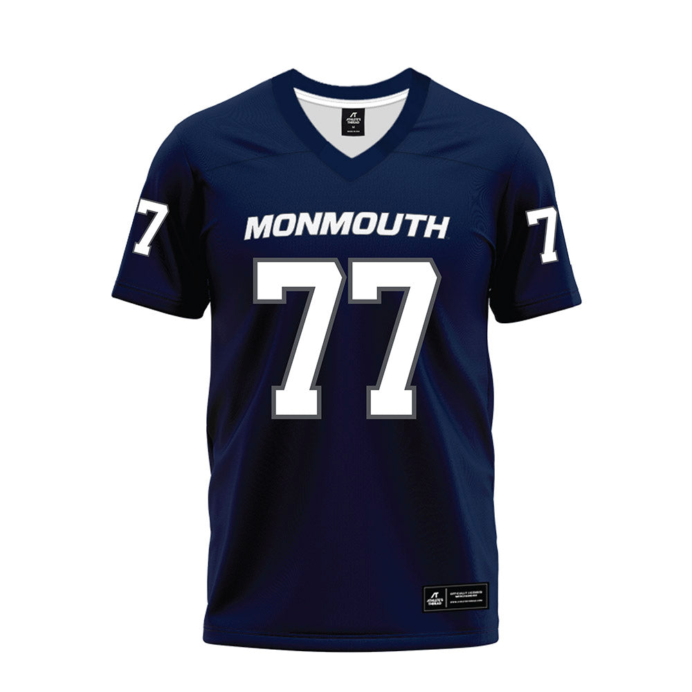 Monmouth - NCAA Football : Josh Duran - Premium Football Jersey-0