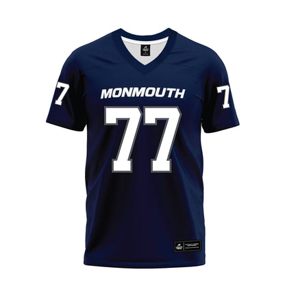 Monmouth - NCAA Football : Josh Duran - Premium Football Jersey-0