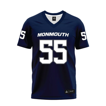 Monmouth - NCAA Football : Justin Hoeffler - Premium Football Jersey-0