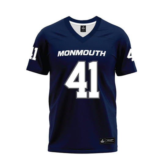 Monmouth - NCAA Football : Isaiah Grier - Premium Football Jersey-0