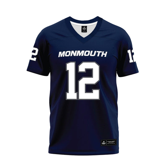 Monmouth - NCAA Football : Evan Budinger - Premium Football Jersey-0