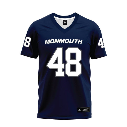 Monmouth - NCAA Football : Heath Reinhardt - Premium Football Jersey-0