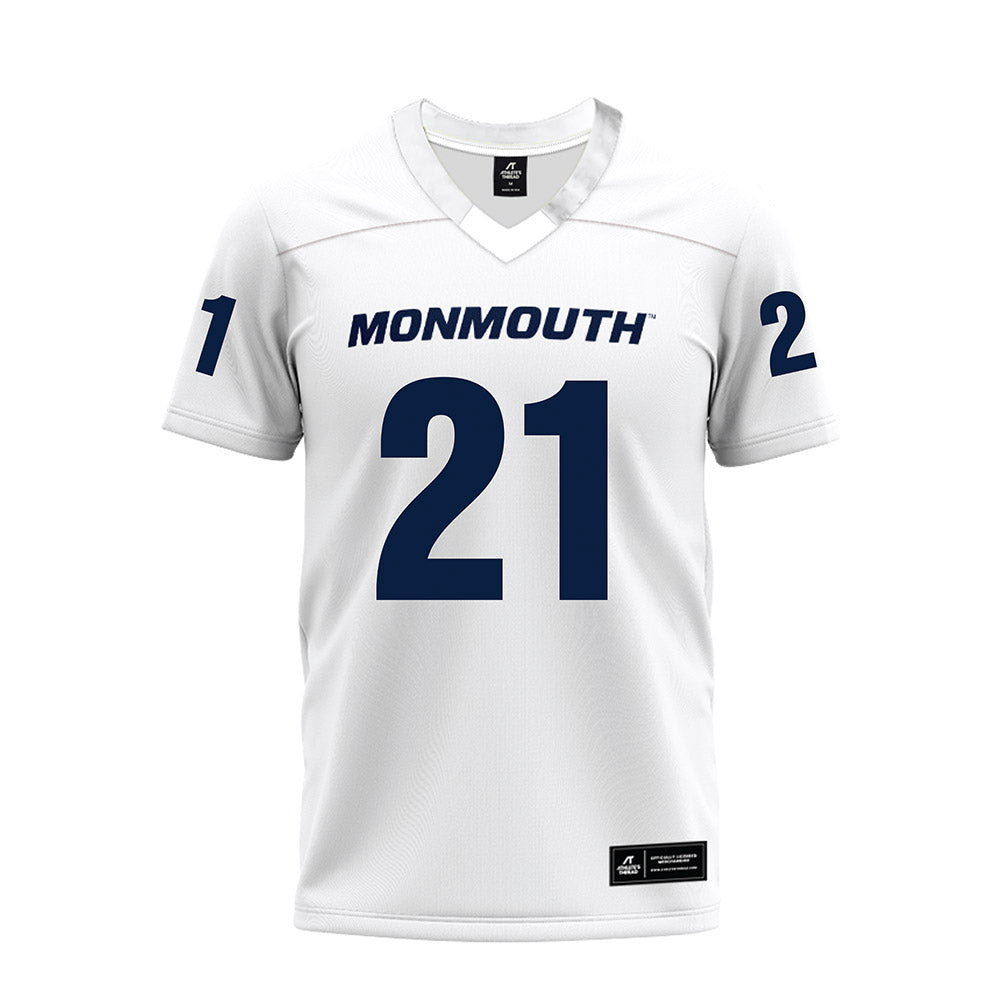 Monmouth - NCAA Football : Omar Ibrahim - Premium Football Jersey-0
