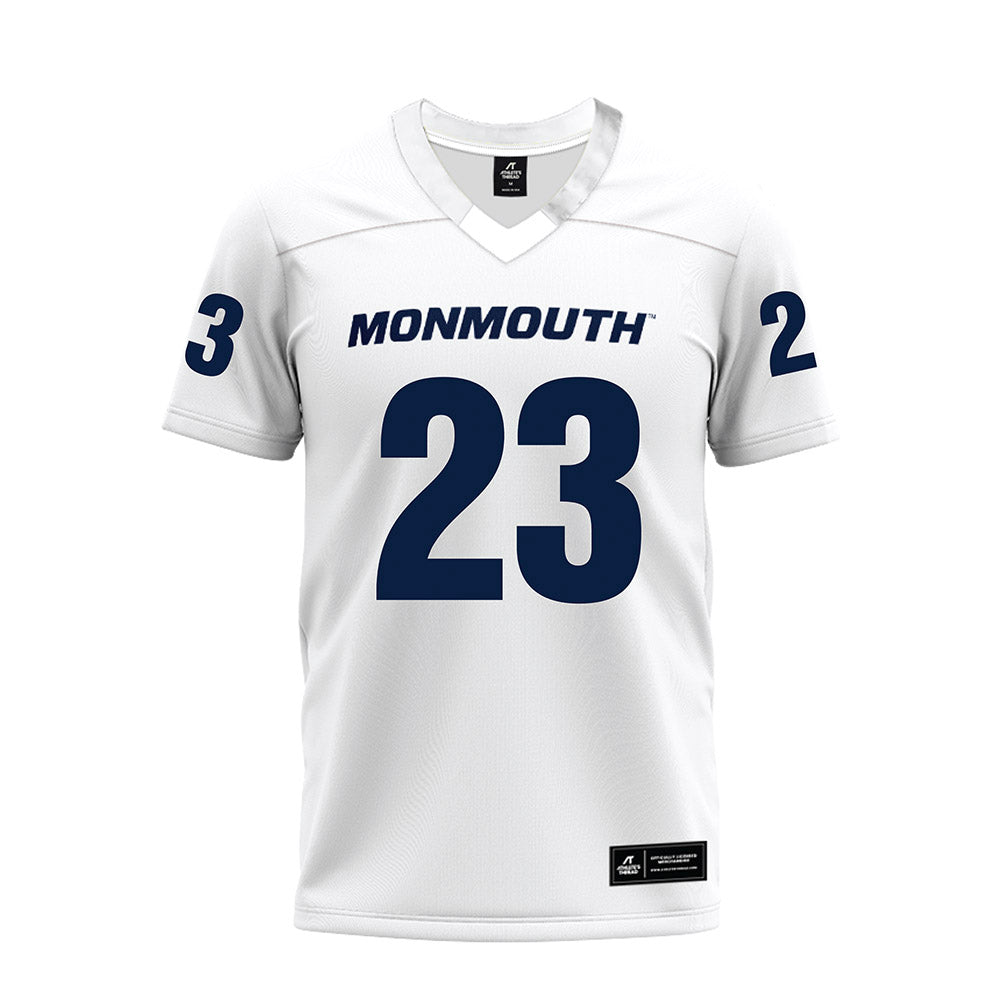 Monmouth - NCAA Football : Amir Haskett - Premium Football Jersey-0
