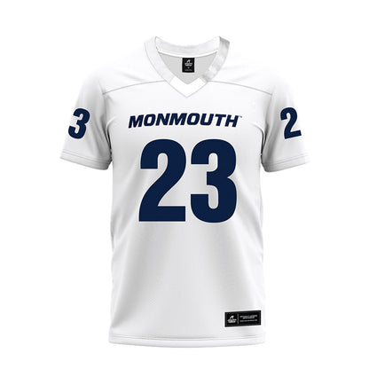 Monmouth - NCAA Football : Amir Haskett - Premium Football Jersey-0
