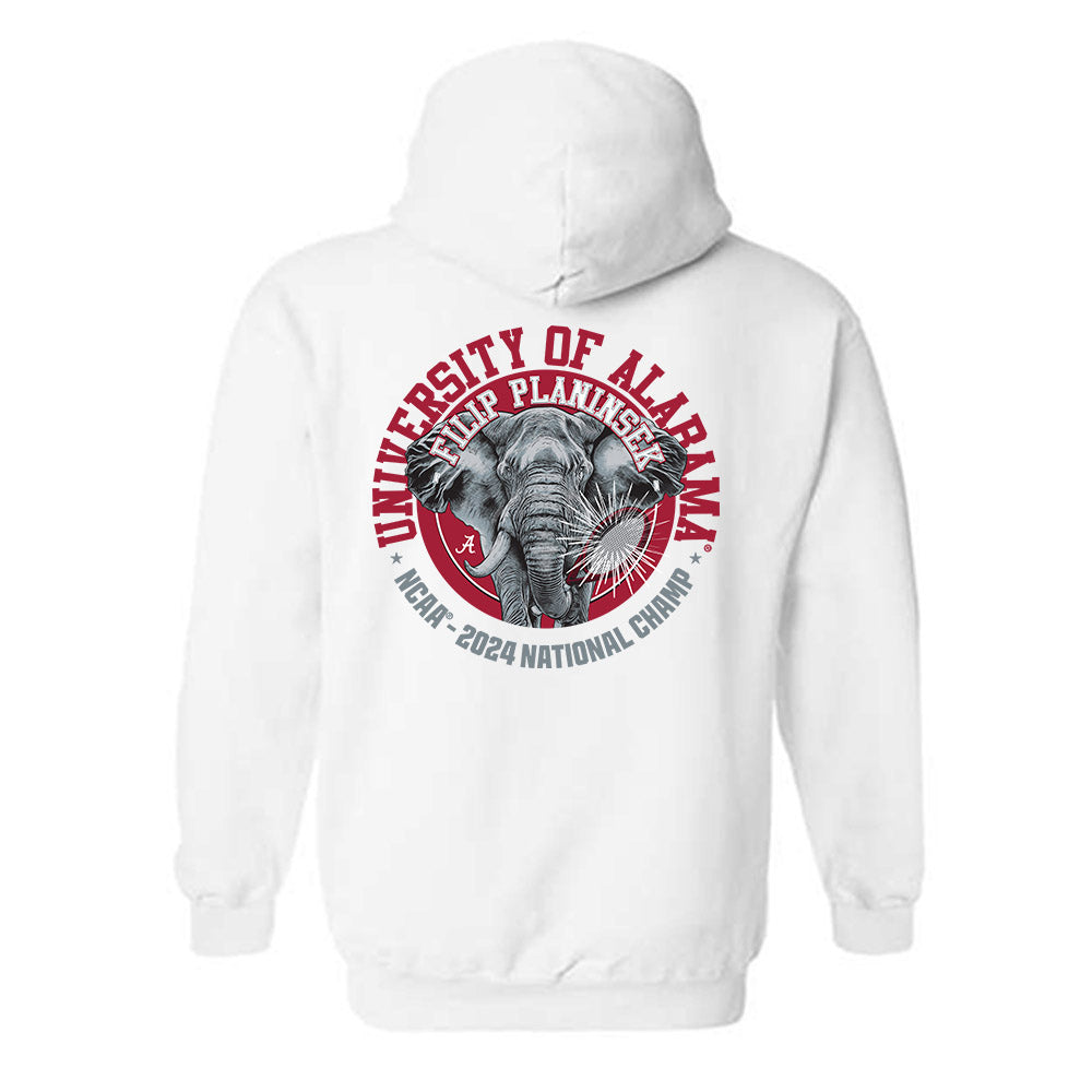 Alabama - NCAA Men's Tennis : Filip Planinsek - Hooded Sweatshirt National Champs