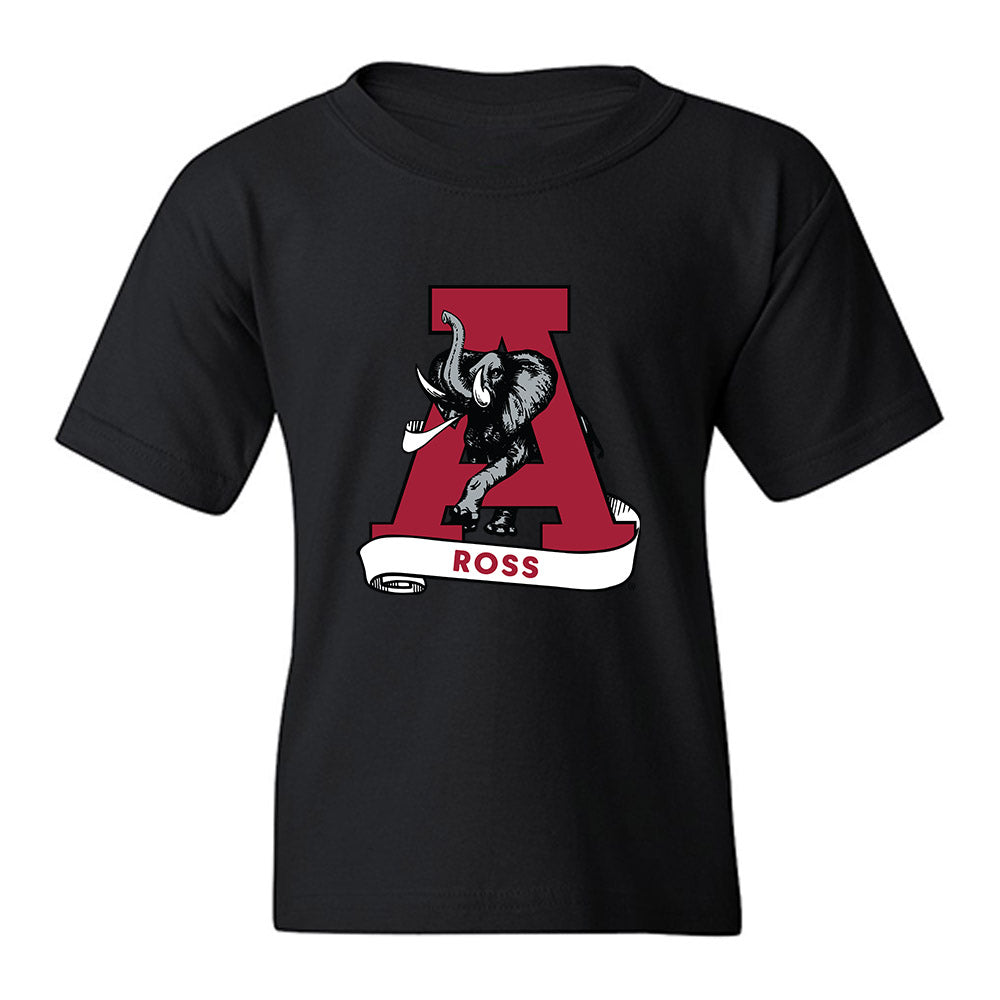 Alabama - NCAA Football : Warner Ross - Youth T-Shirt-3