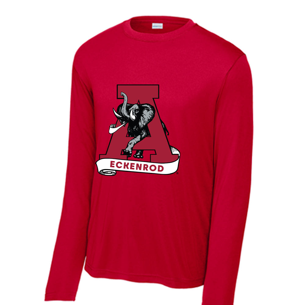 Alabama - Football Alumni : Mike Eckenrod - Activewear Long Sleeve T-Shirt