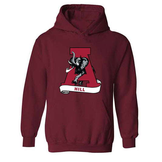 Alabama - NCAA Football : Daniel Hill - Hooded Sweatshirt-0