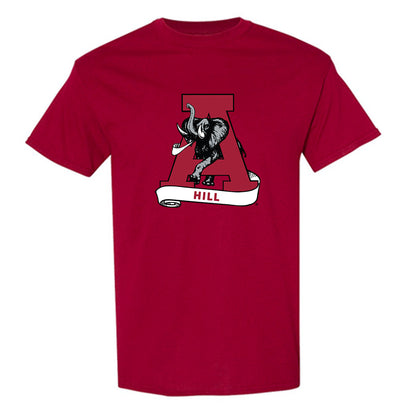 Alabama - NCAA Football : Daniel Hill - T-Shirt-3
