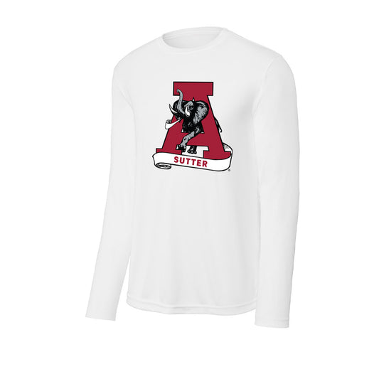Alabama - NCAA Football : Mack Sutter - Activewear Long Sleeve T-Shirt-0