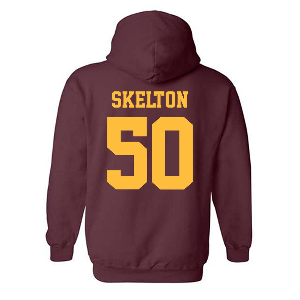 UMN Duluth - NCAA Football : Gavin Skelton - Classic Shersey Hooded Sweatshirt-1