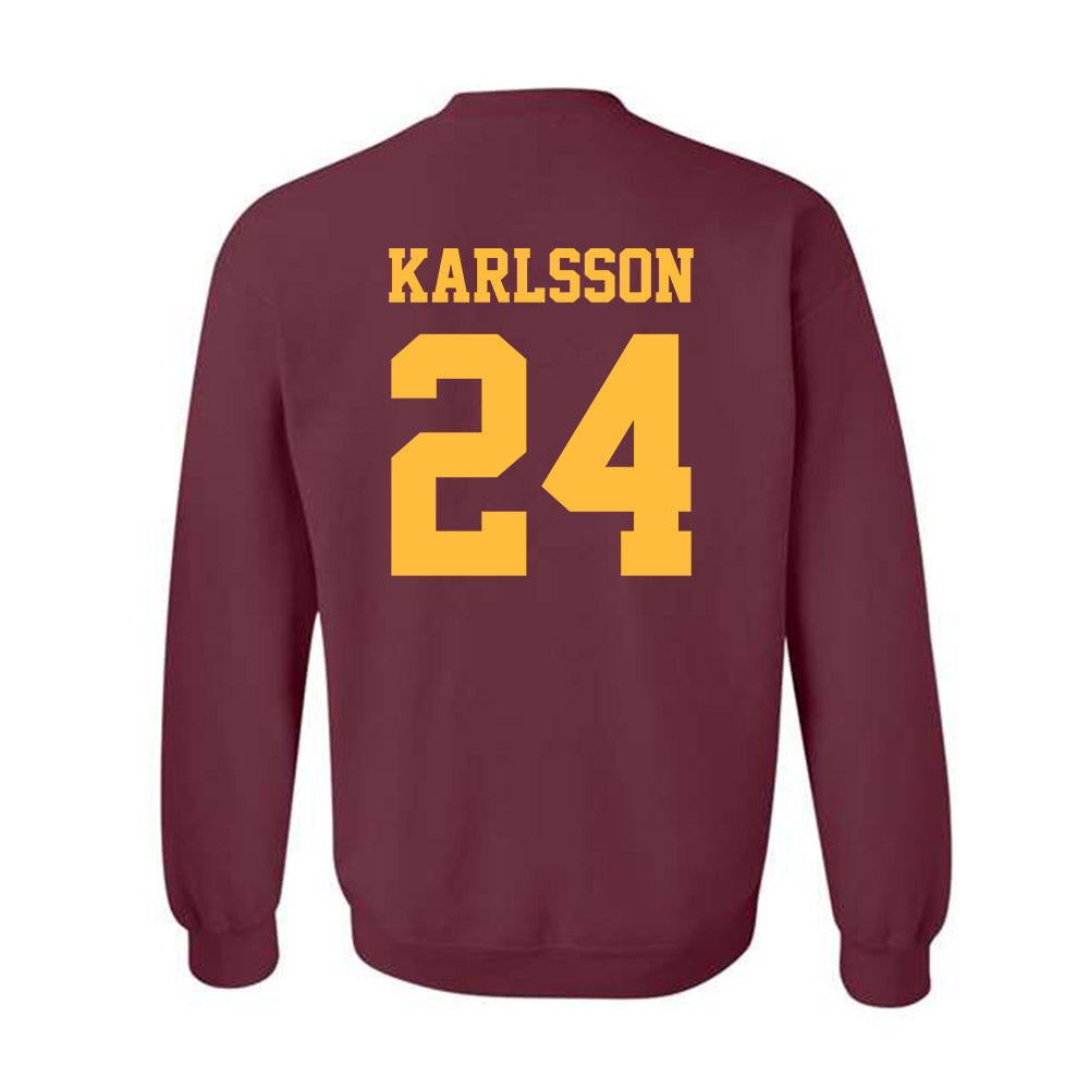 UMN Duluth - NCAA Women's Ice Hockey : Ida Karlsson - Classic Shersey Crewneck Sweatshirt-1