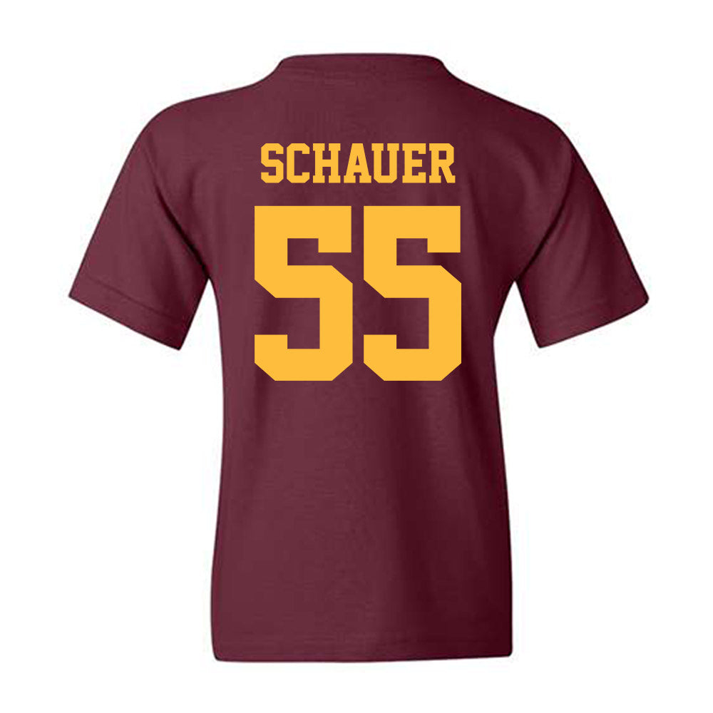 UMN Duluth - NCAA Football : Brady Schauer - Classic Shersey Youth T-Shirt-1