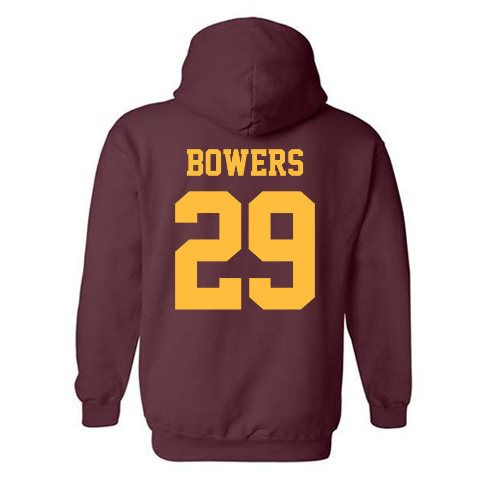 UMN Duluth - NCAA Football : Deanna Bowers - Classic Shersey Hooded Sweatshirt-1