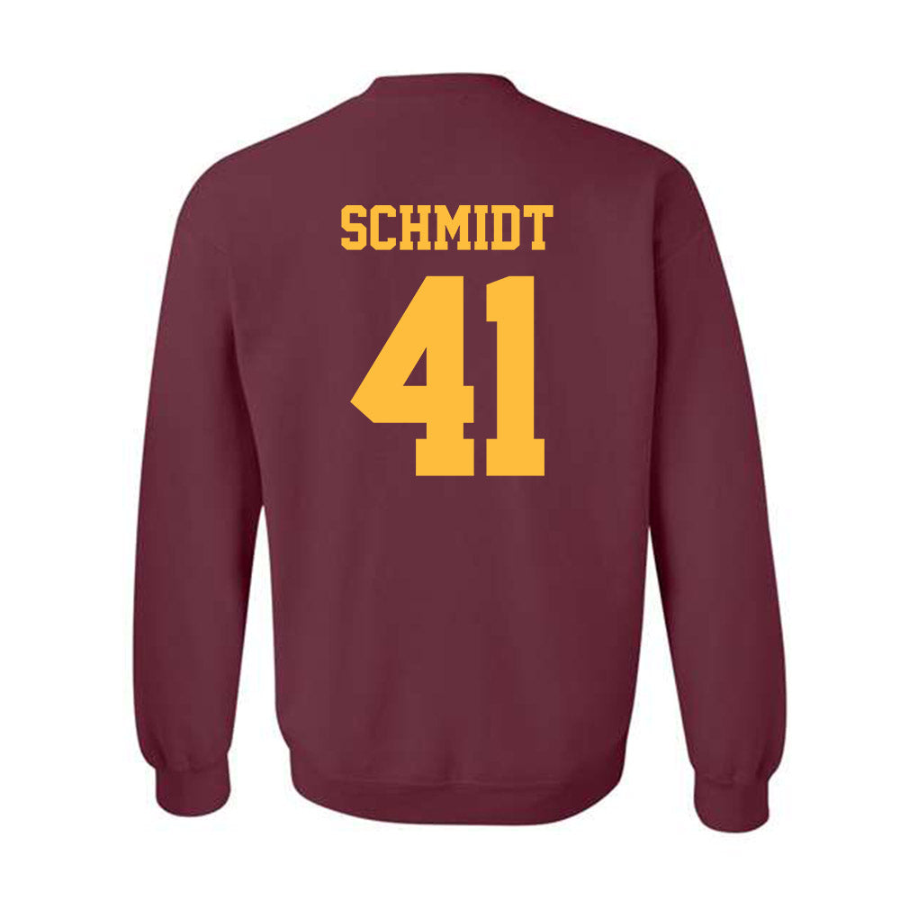 UMN Duluth - NCAA Football : Gavin Schmidt - Classic Shersey Crewneck Sweatshirt-1