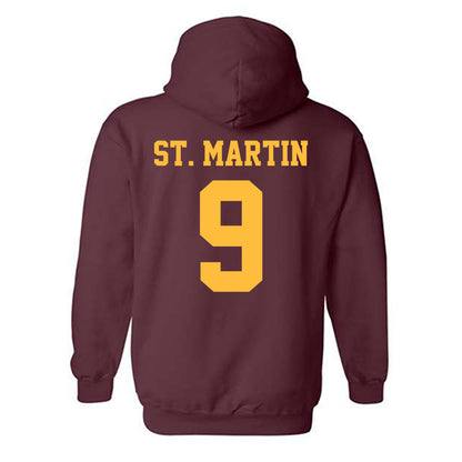 UMN Duluth - NCAA Women's Ice Hockey : Josie St. Martin - Classic Shersey Hooded Sweatshirt-1