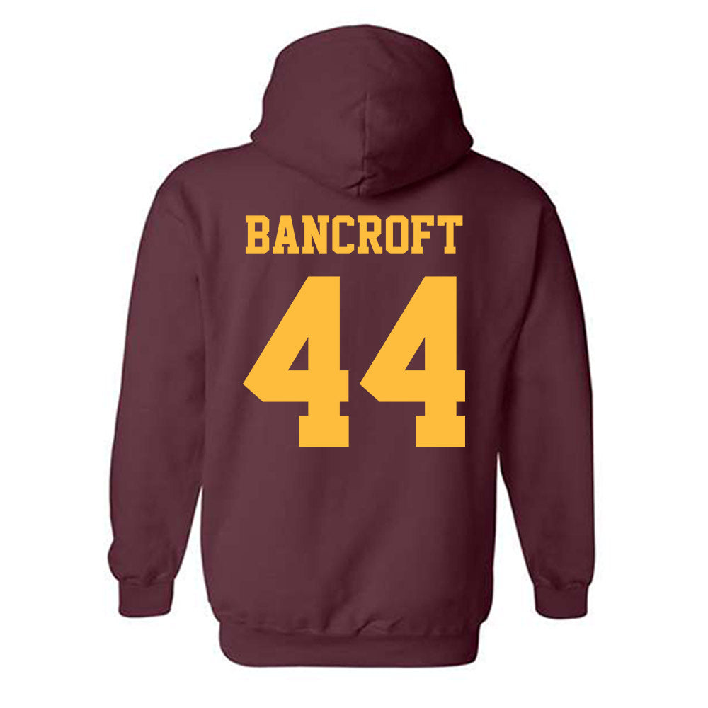 UMN Duluth - NCAA Football : Caleb Bancroft - Classic Shersey Hooded Sweatshirt-1