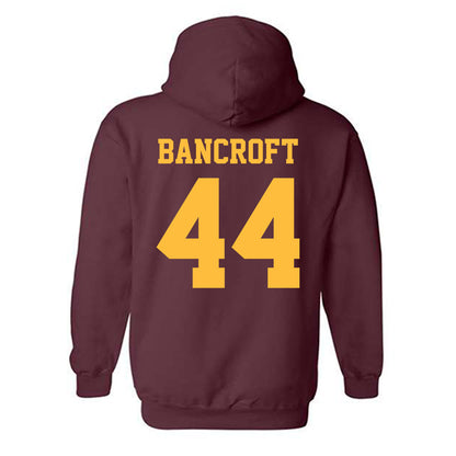 UMN Duluth - NCAA Football : Caleb Bancroft - Classic Shersey Hooded Sweatshirt-1