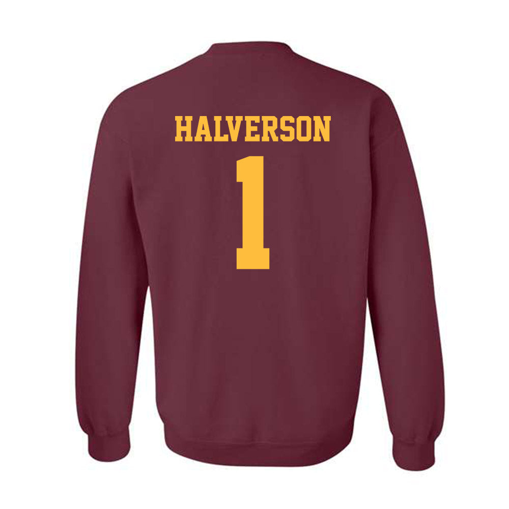 UMN Duluth - NCAA Women's Soccer : Edy Halverson - Classic Shersey Crewneck Sweatshirt-1