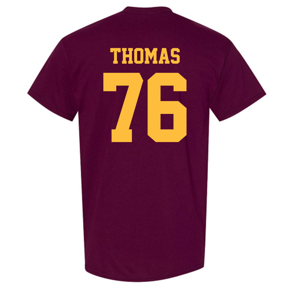 UMN Duluth - NCAA Football : Jae'Shaun Thomas - Classic Shersey T-Shirt-1