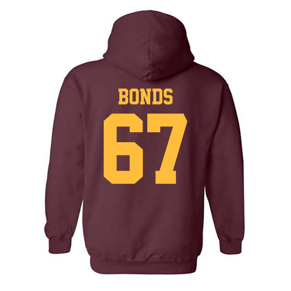 UMN Duluth - NCAA Football : Kaden Bonds - Classic Shersey Hooded Sweatshirt-1