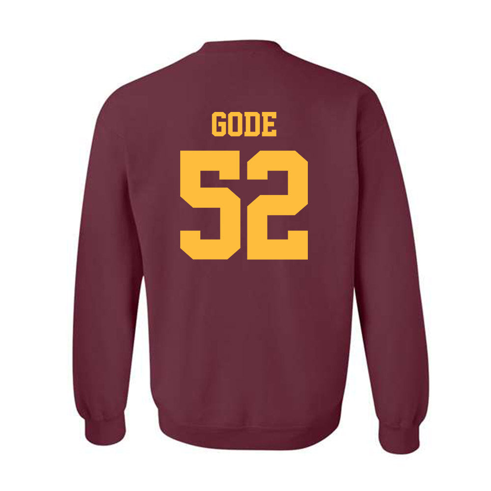 UMN Duluth - NCAA Football : Blake Gode - Classic Shersey Crewneck Sweatshirt-1