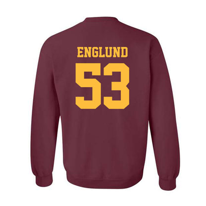 UMN Duluth - NCAA Football : Oliver Englund - Classic Shersey Crewneck Sweatshirt-1