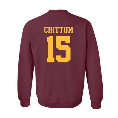 UMN Duluth - NCAA Baseball : Caid Chittum - Classic Shersey Crewneck Sweatshirt-1