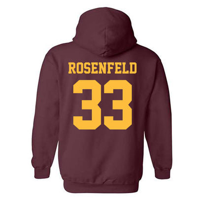 UMN Duluth - NCAA Women's Soccer : Jordan Rosenfeld - Classic Shersey Hooded Sweatshirt-1