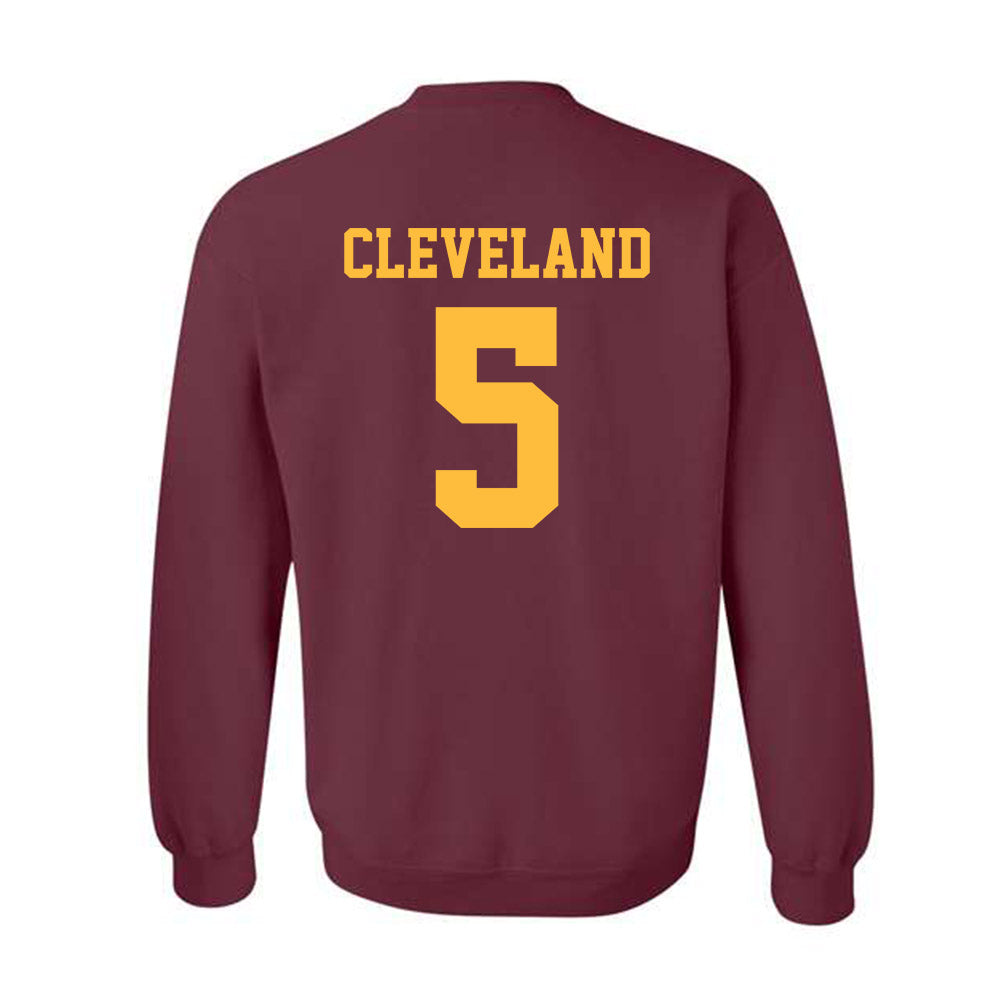 UMN Duluth - NCAA Men's Ice Hockey : Brady Cleveland - Classic Shersey Crewneck Sweatshirt-1