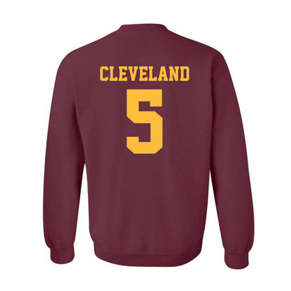 UMN Duluth - NCAA Men's Ice Hockey : Brady Cleveland - Classic Shersey Crewneck Sweatshirt-1