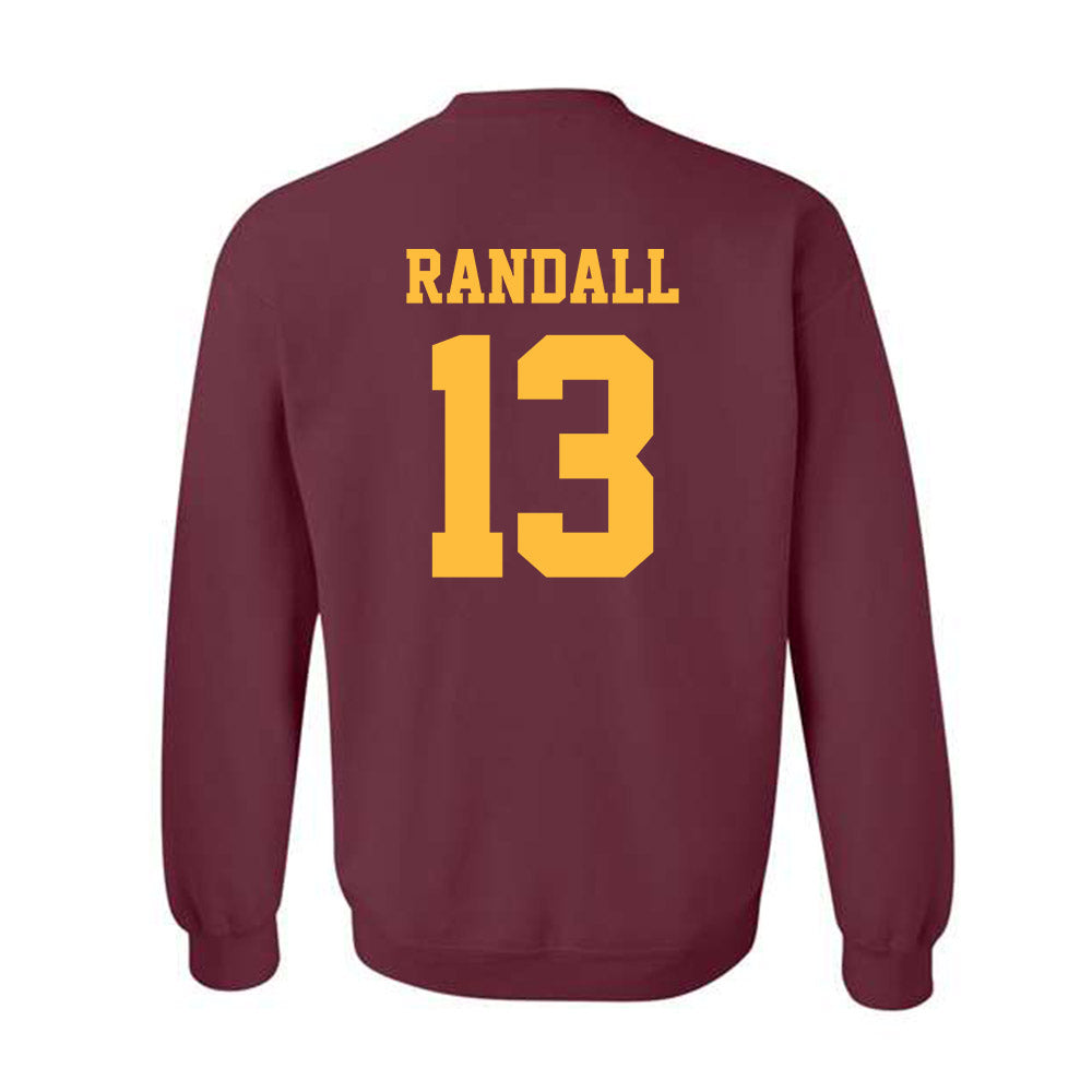 UMN Duluth - NCAA Football : Austin Randall - Classic Shersey Crewneck Sweatshirt-1