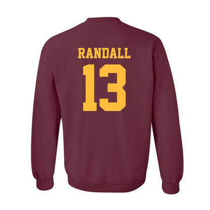 UMN Duluth - NCAA Football : Austin Randall - Classic Shersey Crewneck Sweatshirt-1