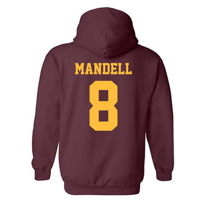 UMN Duluth - NCAA Softball : Ashley Mandell - Classic Shersey Hooded Sweatshirt-1
