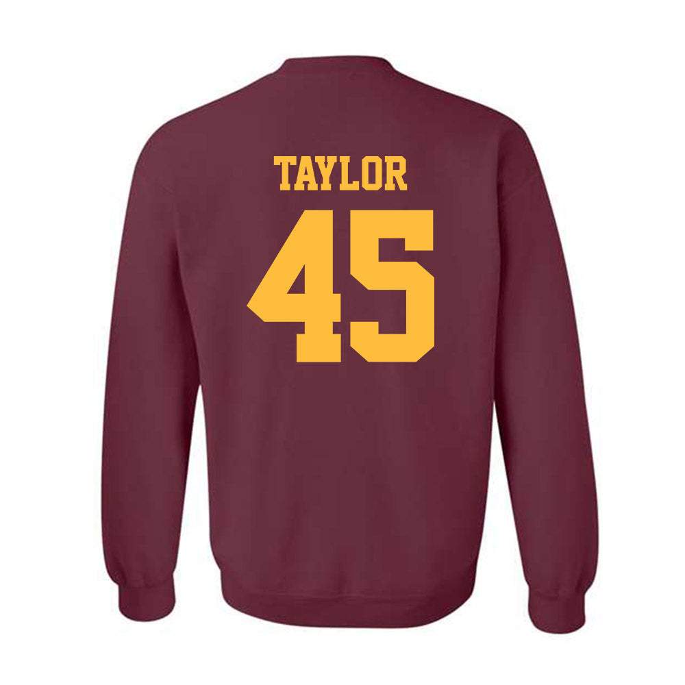 UMN Duluth - NCAA Football : Landon Taylor - Classic Shersey Crewneck Sweatshirt-1