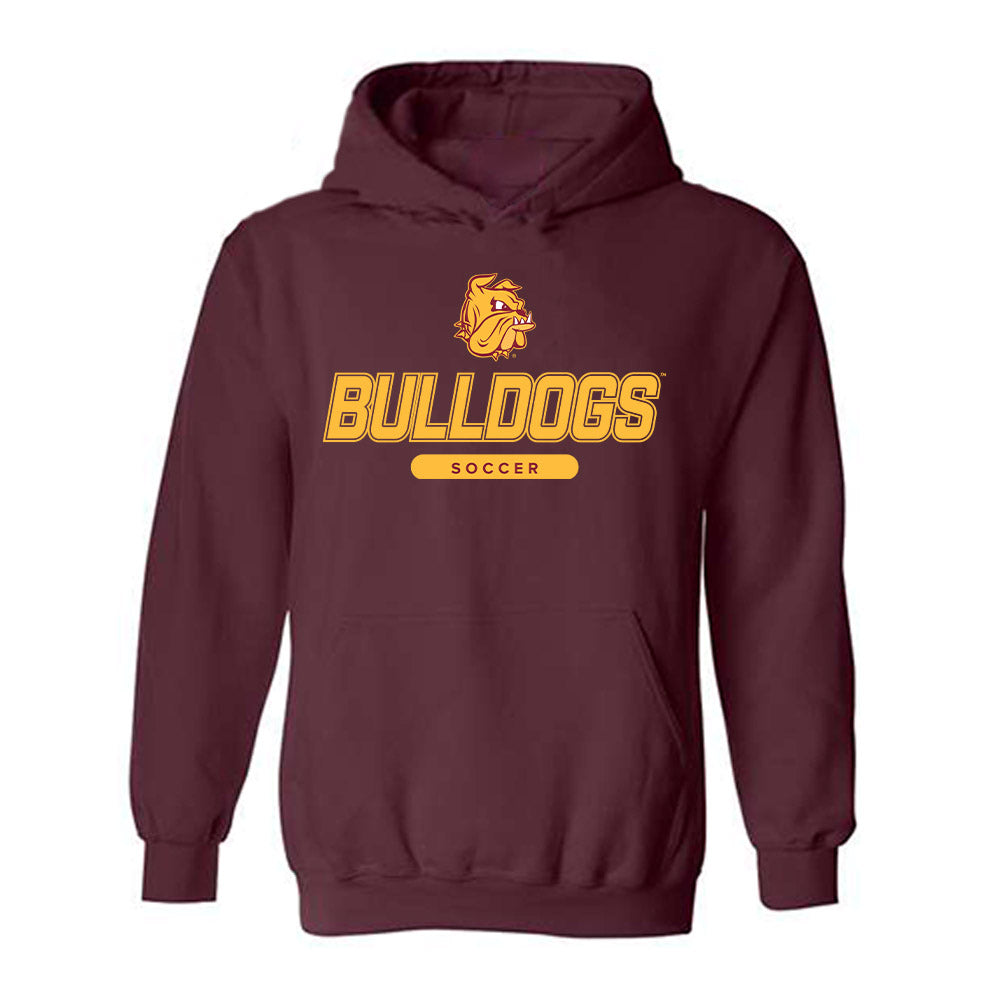 UMN Duluth - NCAA Women's Soccer : Jessica Eischens - Classic Shersey Hooded Sweatshirt-0