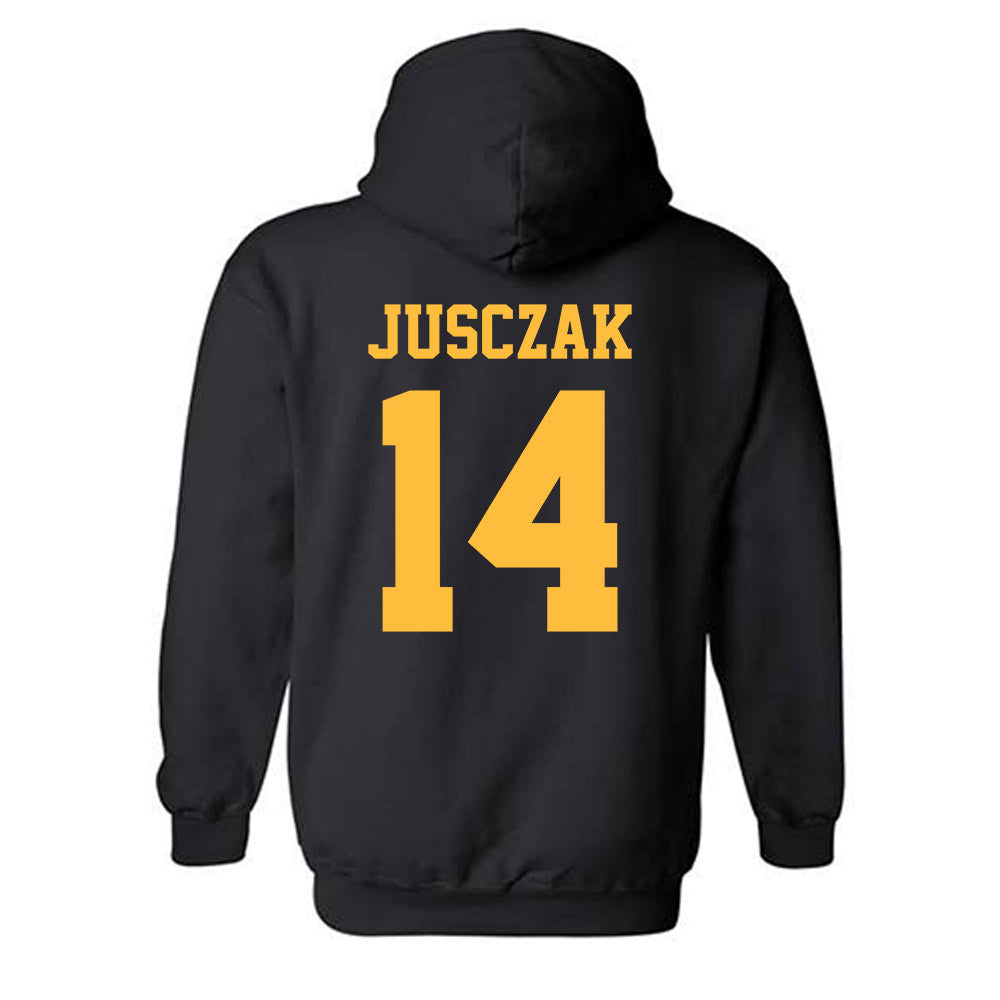 UMN Duluth - NCAA Women's Basketball : Karly Jusczak - Classic Shersey Hooded Sweatshirt-1