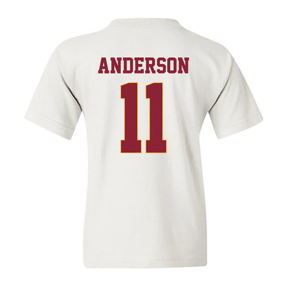 UMN Duluth - NCAA Men's Ice Hockey : Hunter Anderson - Classic Shersey Youth T-Shirt-1