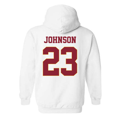 UMN Duluth - NCAA Men's Basketball : Brooks Johnson - Classic Shersey Hooded Sweatshirt-1