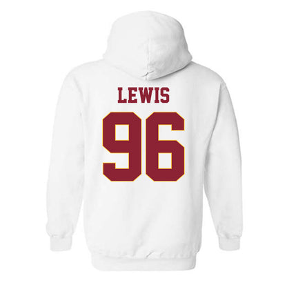 UMN Duluth - NCAA Football : Spencer Lewis - Classic Shersey Hooded Sweatshirt-1