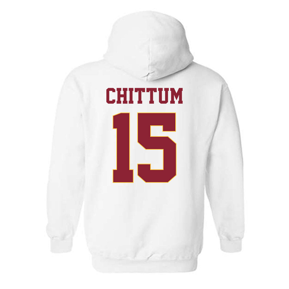 UMN Duluth - NCAA Baseball : Caid Chittum - Classic Shersey Hooded Sweatshirt-1