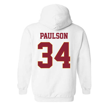 UMN Duluth - NCAA Men's Basketball : Noah Paulson - Classic Shersey Hooded Sweatshirt-1